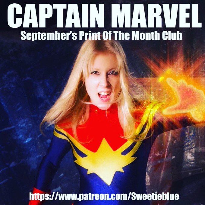 #captainmarvel is making her way to the print of the month club this month on patreon. Link in bio! #cosplay<a href="/tag/captainmarvel"class="tags">#captainmarvel</a><a href="/tag/marvel"class="tags"><span>#marvel</span></a><a href="/tag/cosplay"class="tags"><span>#cosplay</span></a><a href="/tag/marvelcomics"class="tags"><span>#marvelcomics</span></a><a href="/tag/catlover"class="tags"><span>#catlover</span></a><a href="/tag/yeg"class="tags"><span>#yeg</span></a>