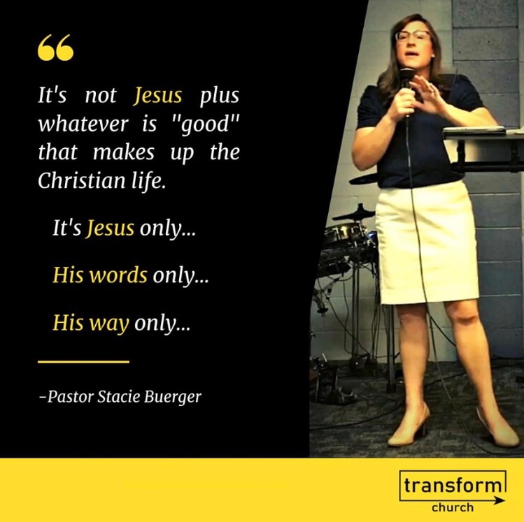 JonBuerger's tweet photo. Beyond excited to hear my wife — @StacieBuerger — minister the Word tomorrow morning!
#TransformChurch #transformedtotransform https://t.co/HWglSksIfS