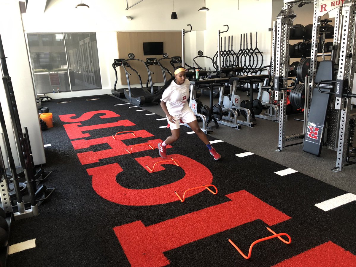 GCainStrength's tweet photo. ...Work Out...@RutgersWBB @RutgersWBB @SupremeSteph3 #trustRprocess https://t.co/S29zSeUJtS