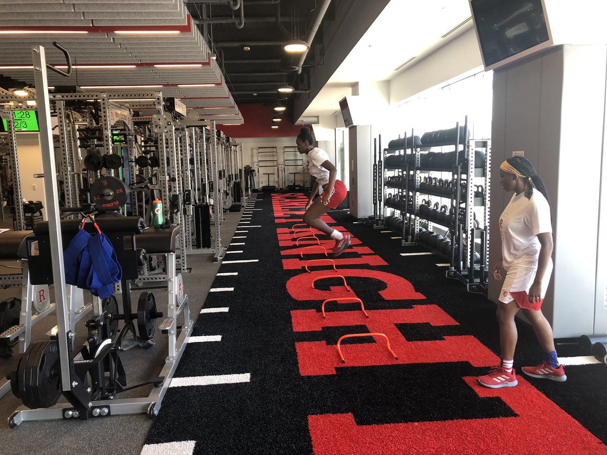 GCainStrength's tweet photo. ...Work Out...@RutgersWBB @RutgersWBB @SupremeSteph3 #trustRprocess https://t.co/S29zSeUJtS