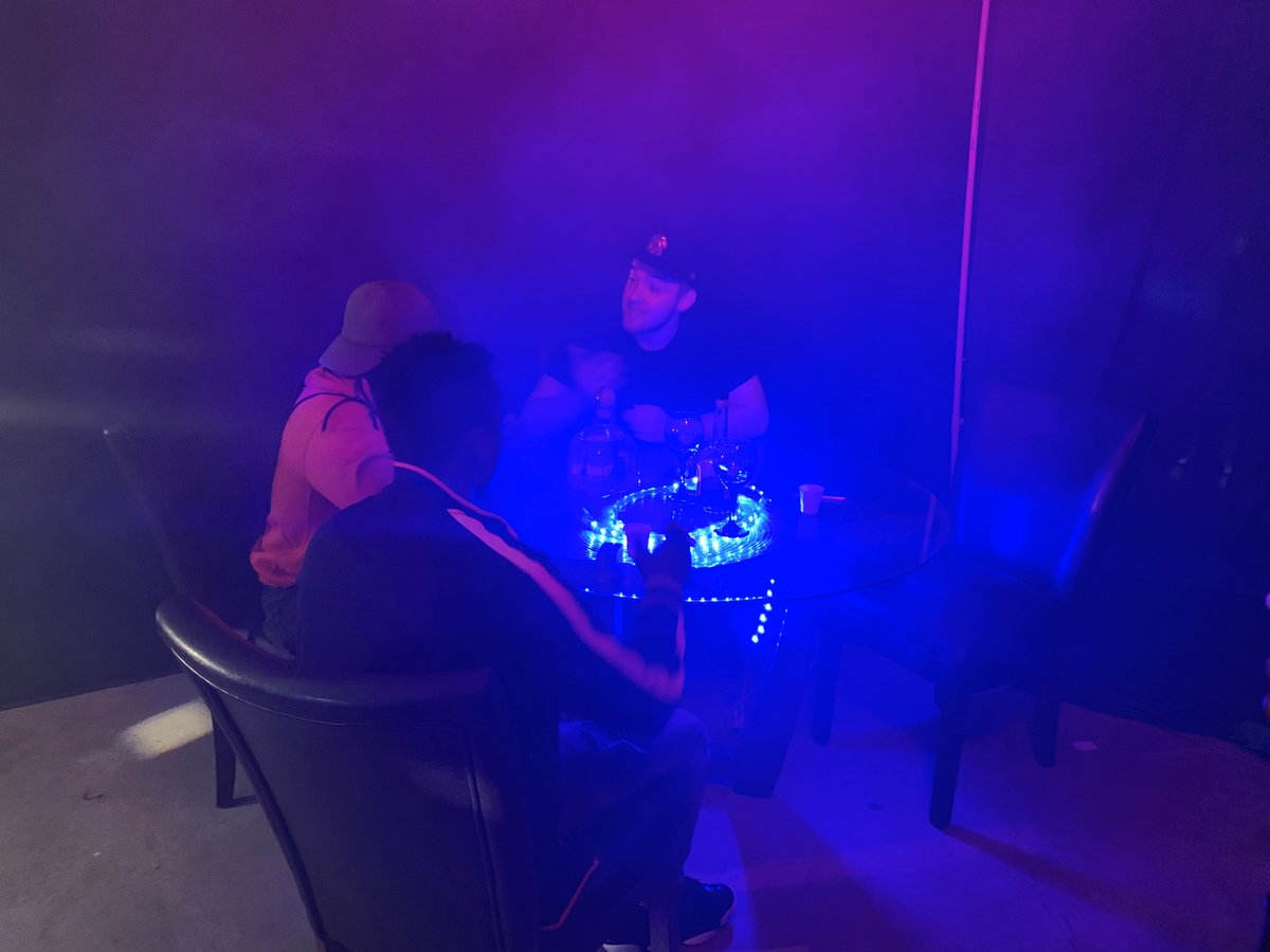 Get the right look for your next video in our film studio #musicvideo #videoproduction #filming #filmstudio #jgimedia #4k #6k #onset #lighting #fog