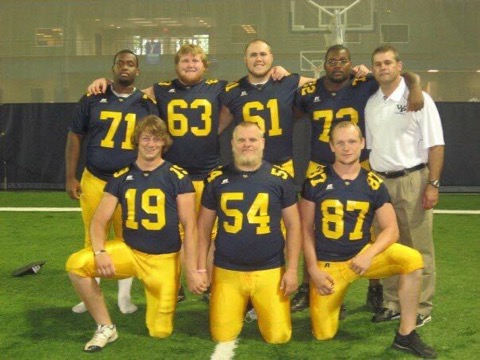10 years ago this group helped <a href="/WPU_Football/">𝙒𝙞𝙡𝙡𝙞𝙖𝙢 𝙋𝙚𝙣𝙣 𝙁𝙤𝙤𝙩𝙗𝙖𝙡𝙡</a> accomplish a 10-1 record and a conference championship.  We broke the national rushing record in the NAIA by averaging 400+ yards a game.  Best of luck to @CoachHafnerWPU and the Statesmen as they open their season tonight.