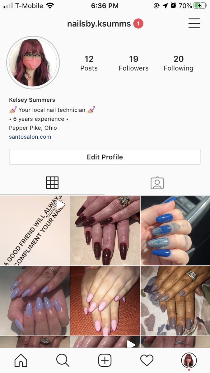 Ksummms's tweet photo. Give my new nail page a follow! https://t.co/8GGvvQp0Se