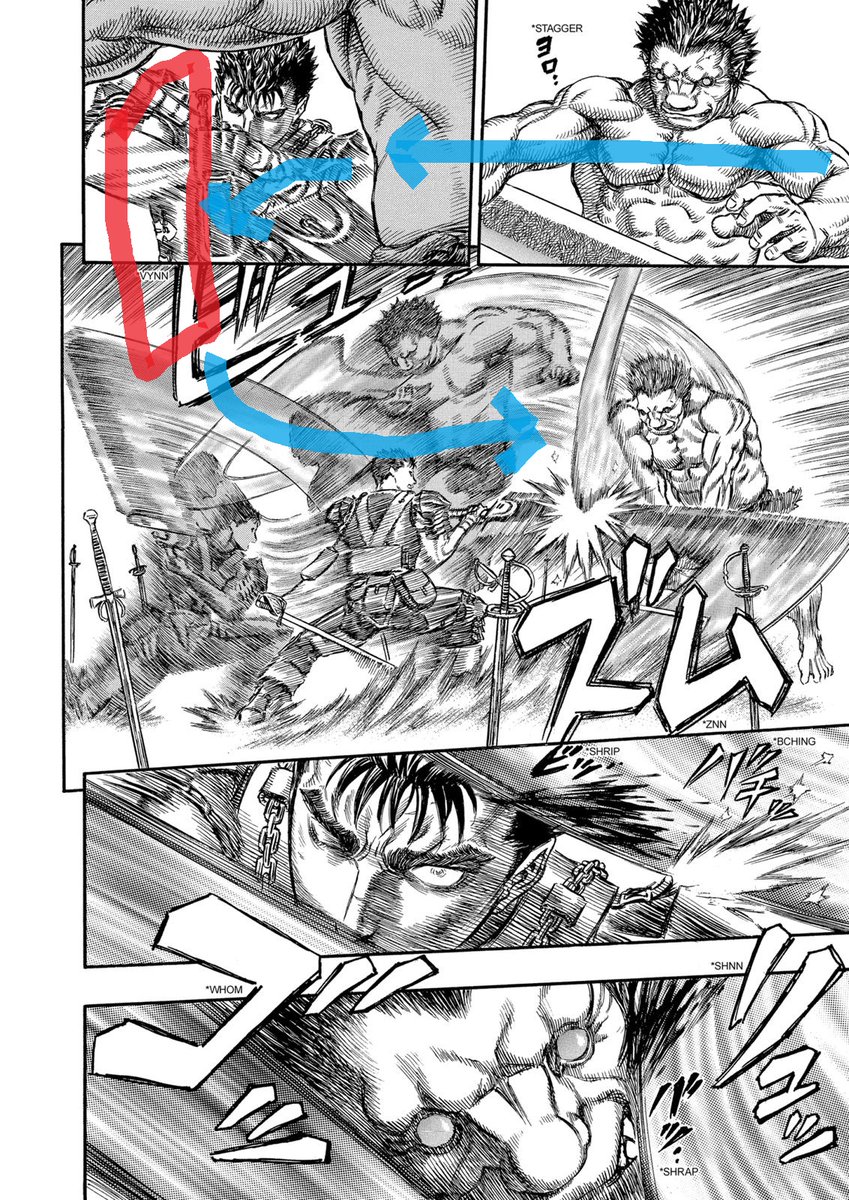 But there is something missing to change the panel flow!One way to do it would be to have an object or a bodypart go from the third panel into the second to make a bridge.A second way would be to have another transition panel.