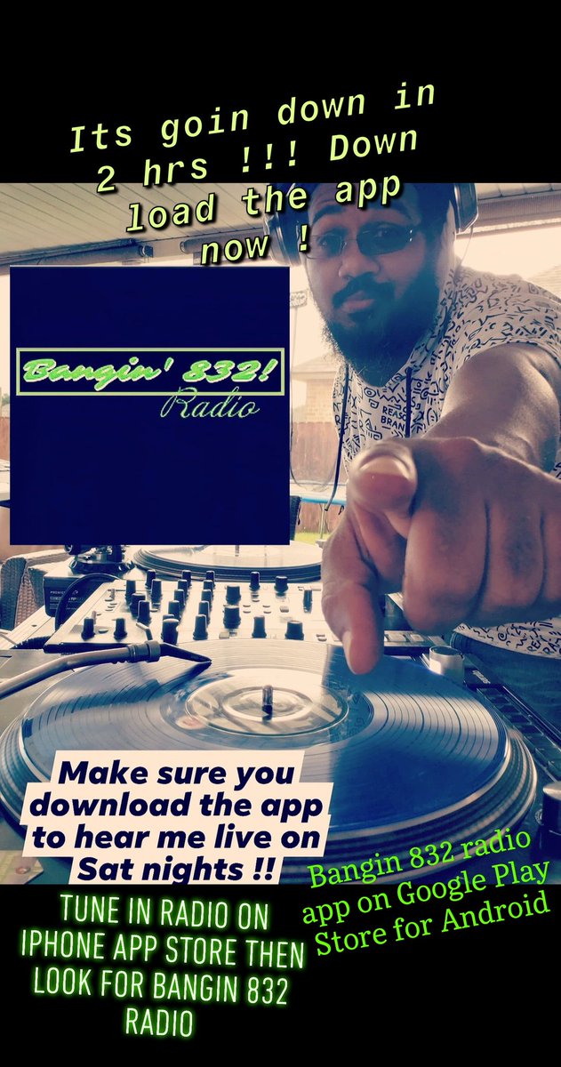 Legend_TheDJ's tweet image. #Bangin832 #LeGeNdTheDJ #GoDjs #GoDjsLA #HTown #Lafayette #BatonRouge #NewOrleans #Leggo #SatNightLive #LiveDJ #StreamDJ