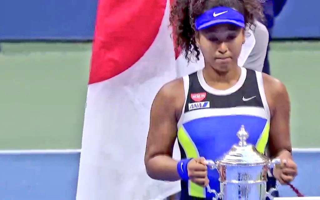 rumireports's tweet photo. Woke up at 5am to watch @NaomiOsaka 🎾 

Congrats なおみちゃん ✨

大坂なおみ選手優勝 #USOpen 大会が開幕した時から、BLMマスク7枚でメッセージを伝えると宣言していた。 https://t.co/N5z1vY7Mmb