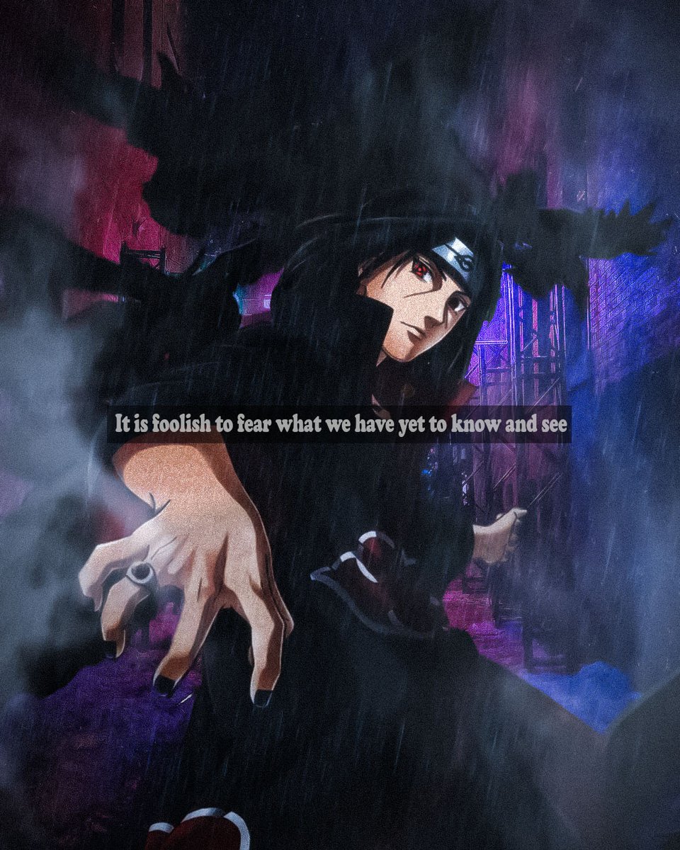 Drotiac's tweet photo. Poster I made of Itatchi - (Before and After) #Naruto #Itatchi #posterart #gfx https://t.co/siiKbKozx3