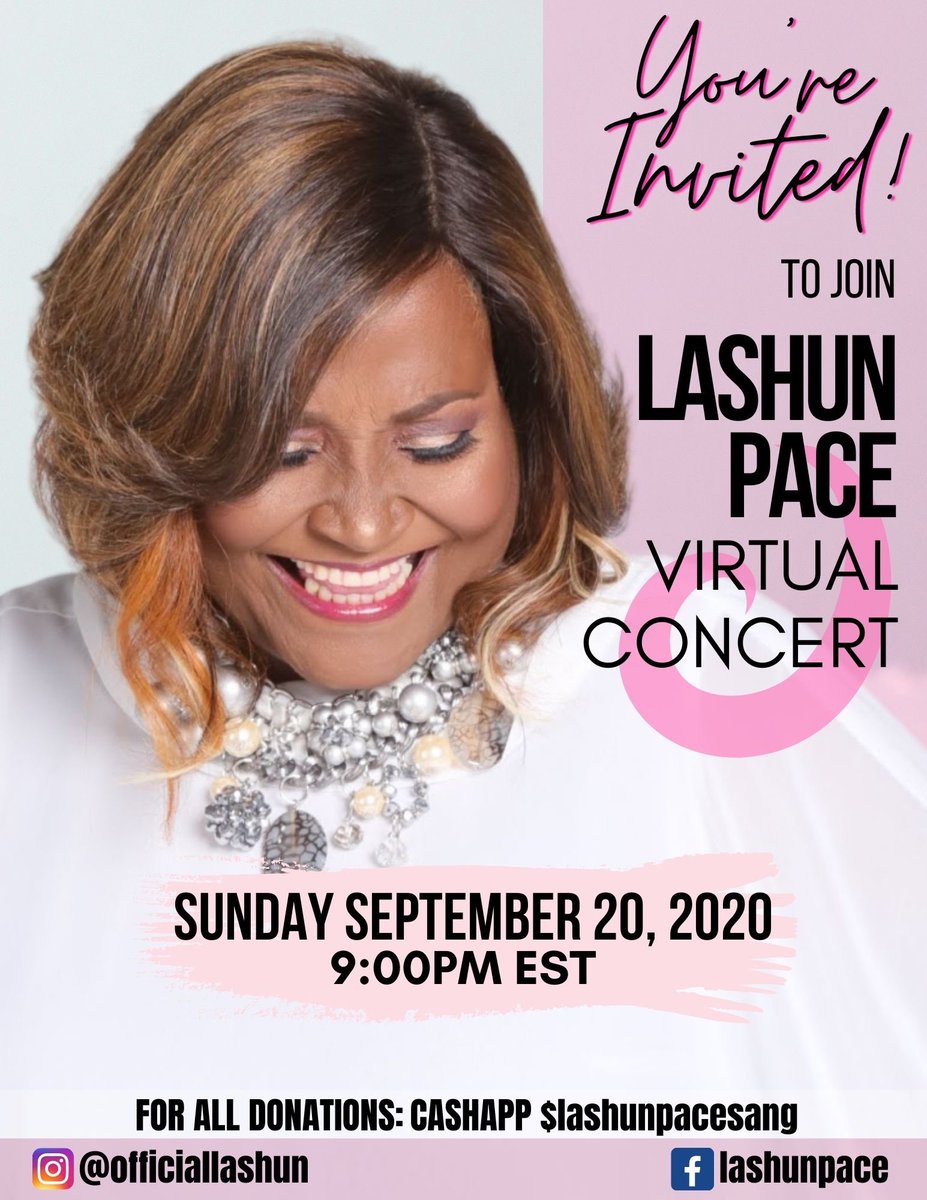 #LashunPaceVirtualConcert
#LashunPace