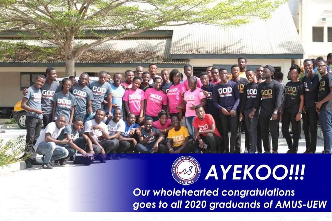 AmusUew's tweet photo. Congratulations to all 2020 graduate musicians.. https://t.co/KZ3EDOH9T2