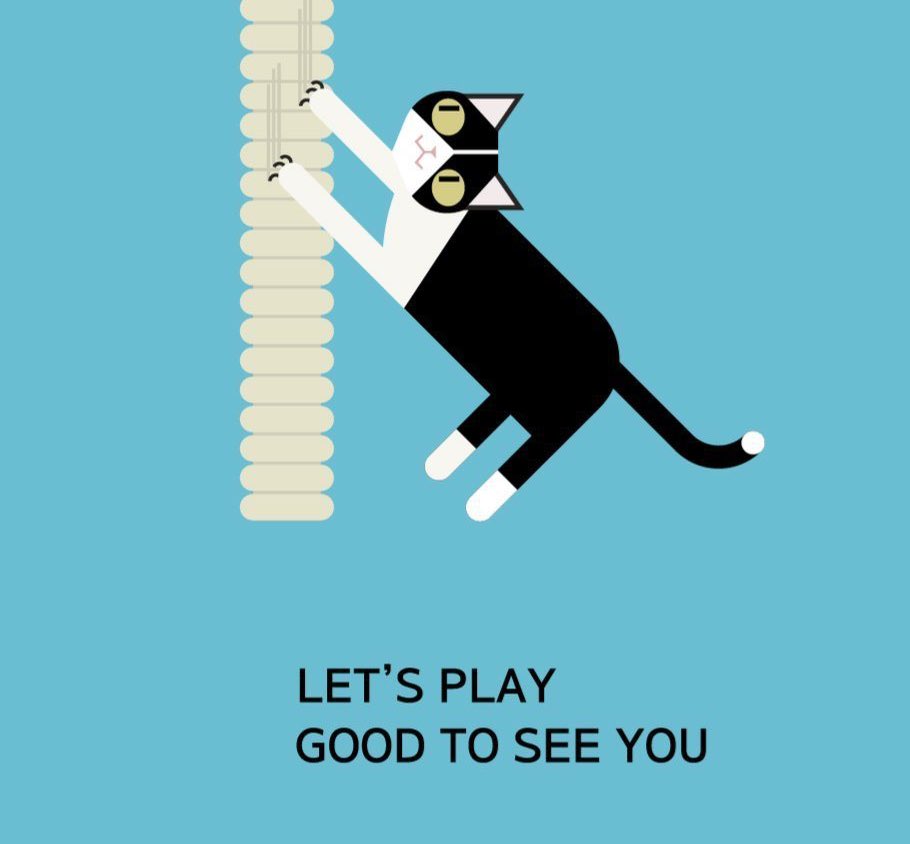 القطو يسوي حركات غير مفهومه تدل انه يبيك تلعب معاهيطيح المزهريه يشمخ الغنفات و الزل يركض بالبيت بشكل عشوائي كل هذا عشان يثير انتباهك عشان تقوم تزفه تشيله تركض وراهطبعاً بالصوره ركز على ميلان الراس ونظرات العيون ، يشمخ واهو يطالعكيتبع..