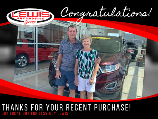 LewisChrysler's tweet photo. Congratulations on your recent purchase from Lewis and thanks for choosing to shop local in the cities we serve! #buylocal #buyforless #buylewis #usedcars #newcars #haysks #dodgecityks #gardencityks #liberalks #topekaks #lewismotors #lewisautomotivegro ... https://t.co/kA4WMtByU9 https://t.co/bxJvh3kNke