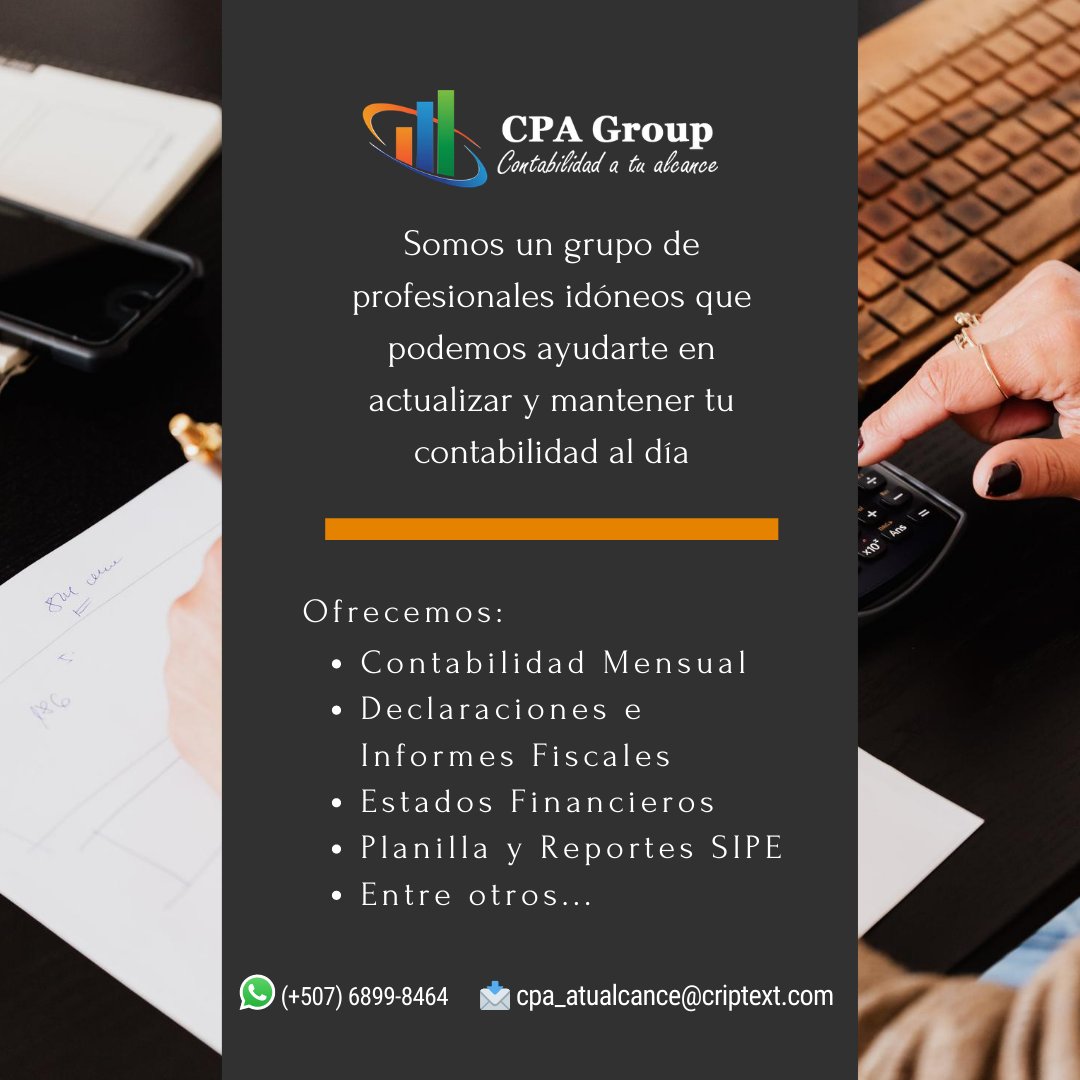 Pokefresa's tweet photo. @cokastar @FullExecution Seguimos en #ElMercaditoPersa y full registrados en el directorio de #FullLocal😃
Servicios contables, administrativos y tributarios a manos de profesionales idóneos👩🏻💻con CPA Group. ¡Síguenos en IG! https://t.co/BvoU6hpyhW https://t.co/q5VjvirLJ3