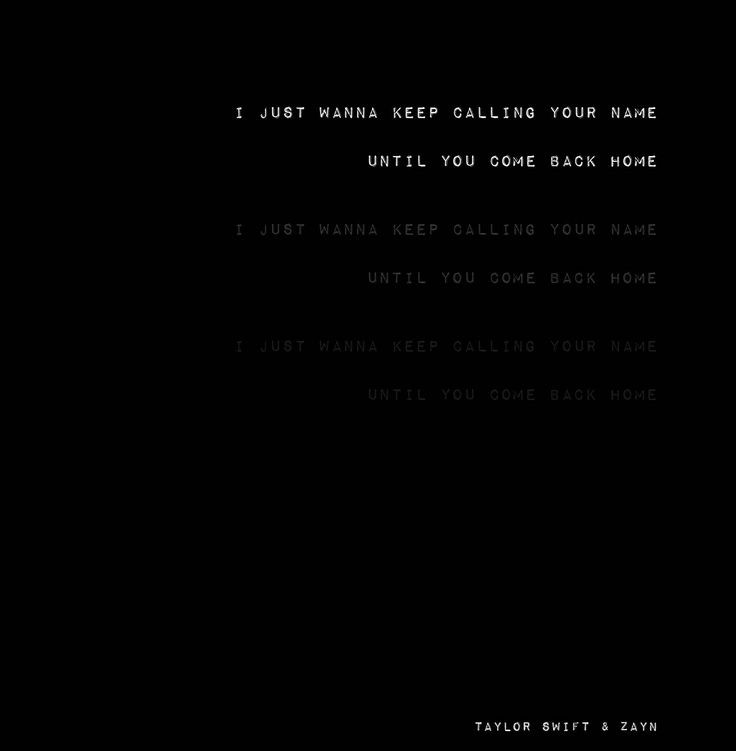 some of zayn's lyrics