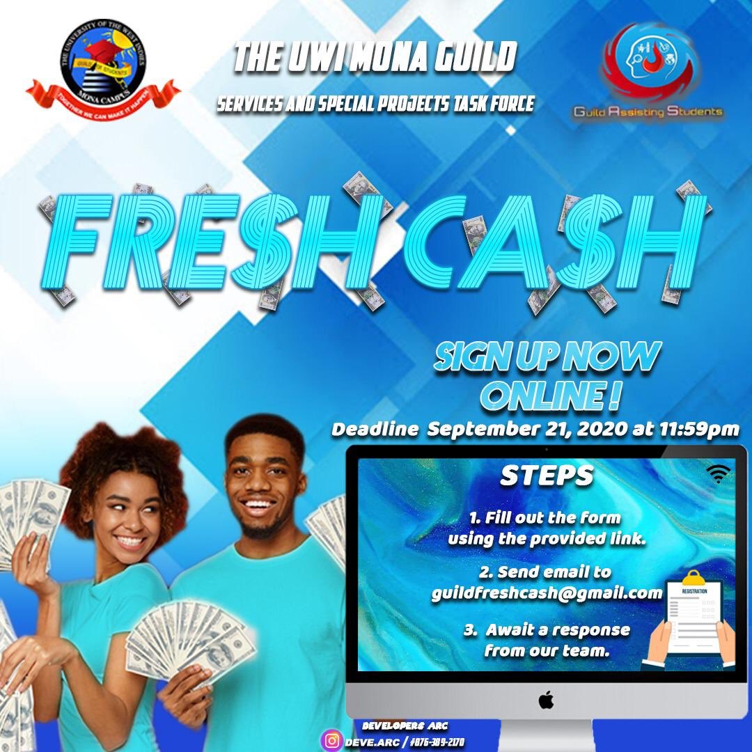 UWIMonaGuild's tweet photo. The Guild Financial Assistance Programme is now open.π° Follow the instructions on how to apply and pay attention to the deadline. Click the link in our bio @uwimonaguildvpssp to access the forms. All students are invited to apply. Apply today! https://t.co/m0dNbH3qwH