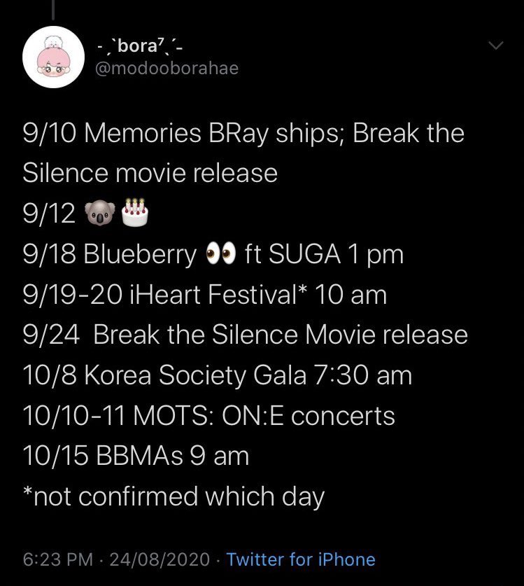 and also, when she didn’t add J/M’s birthday to her tweet of “upcoming events” and then proceeded to add the wrong date when she was called out.