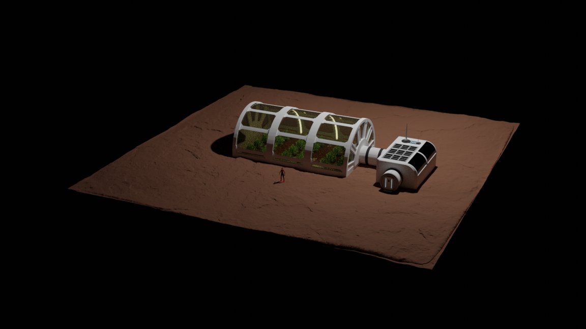 projectaroid's tweet image. Sometimes you need to take a break from the projects you work on everyday. When I feel like I need one of those breaks I work on this little Mars settlement. #screenshotsaturday #indiedev #IndieGameDev #Blender3d