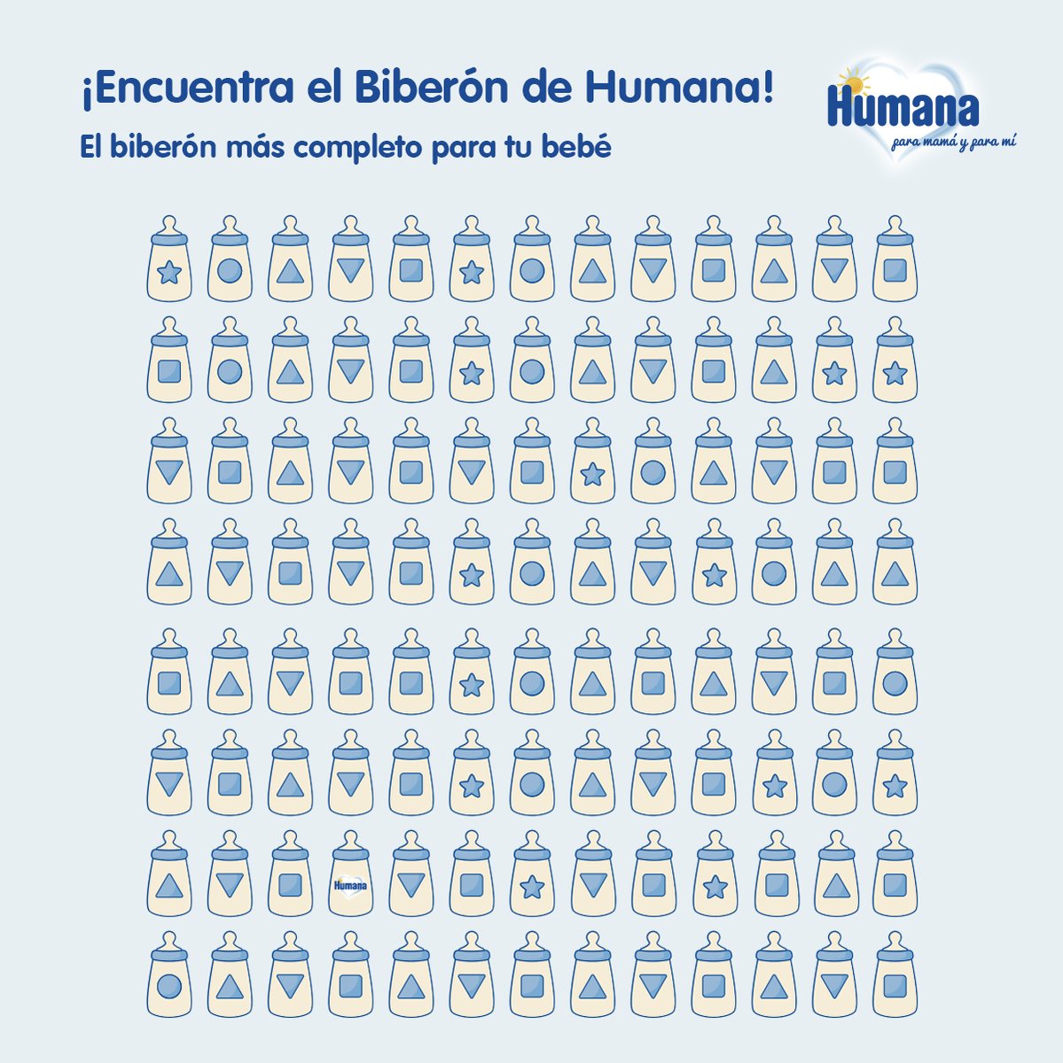 HumanaBabySpain's tweet photo. 🕵️‍♂️🕵️‍♀️ Nueva misión para papis y mamis "encuentralo-todo". 🍼
¿Quién es capaz de localizar nuestro biberón de #Miltina oculto?

#JuegaConHumana 💙 https://t.co/PchYU7mmPv