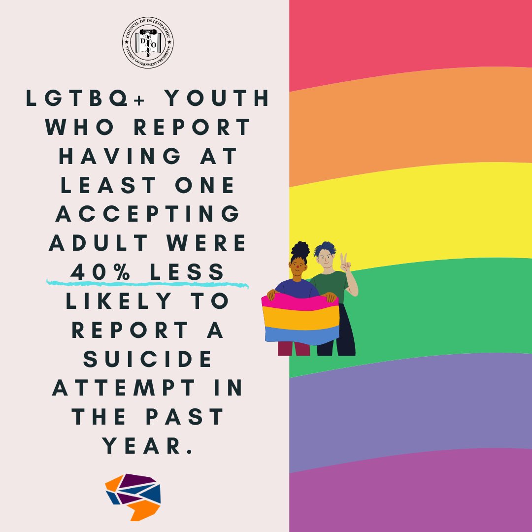 COSGP's tweet photo. 🌱Today from the COSGP Wellness Committee 🌱: #BeThere #TrevorProject
.
.
#COSGP #StudentWellnessFirst #ChooseDo #OsteopathicMedicine #SelfCompassion #Save400 #ReachOut #1800273TALK #EndtheStigma #BreaktheSilence https://t.co/7zAq3U7p5Z