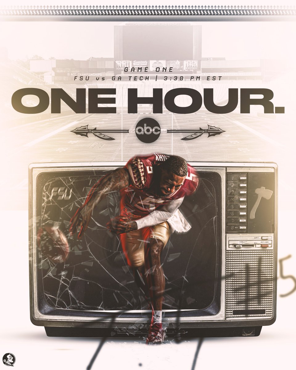 FSUFootball's tweet photo. It's almost time Noles!

#NoleFamily | #KeepCLIMBing https://t.co/6e5FoiHlCs