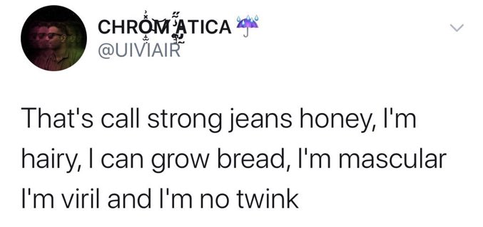 I’m calling it, no fad stan has a single cell of virility in their body it’s just how it is