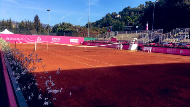 FabioLosaEPS06's tweet photo. 23e @Open_CSM c’est parti pour ce magnifique tournoi @ITF_Tennis Féminin à @uscagnestennis Demain 1er tour de qualifications.  Les courts sont prêts , nous aussi. https://t.co/Fdp8EnYSIL