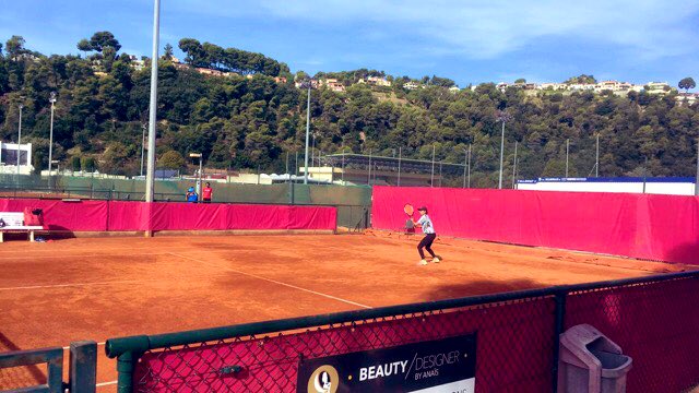 FabioLosaEPS06's tweet photo. 23e @Open_CSM c’est parti pour ce magnifique tournoi @ITF_Tennis Féminin à @uscagnestennis Demain 1er tour de qualifications.  Les courts sont prêts , nous aussi. https://t.co/Fdp8EnYSIL