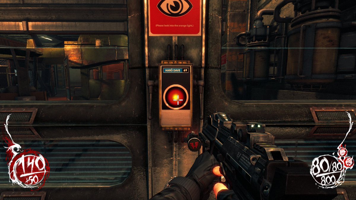 The_Palu's tweet photo. Hello Dave! You are looking well today #SpaceOdissey #cleverquote #ShadowWarrior #XboxShare https://t.co/dWqYftddod