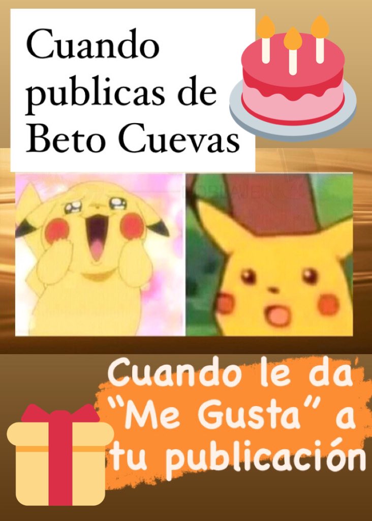 #CumpleañosBetoCuevas