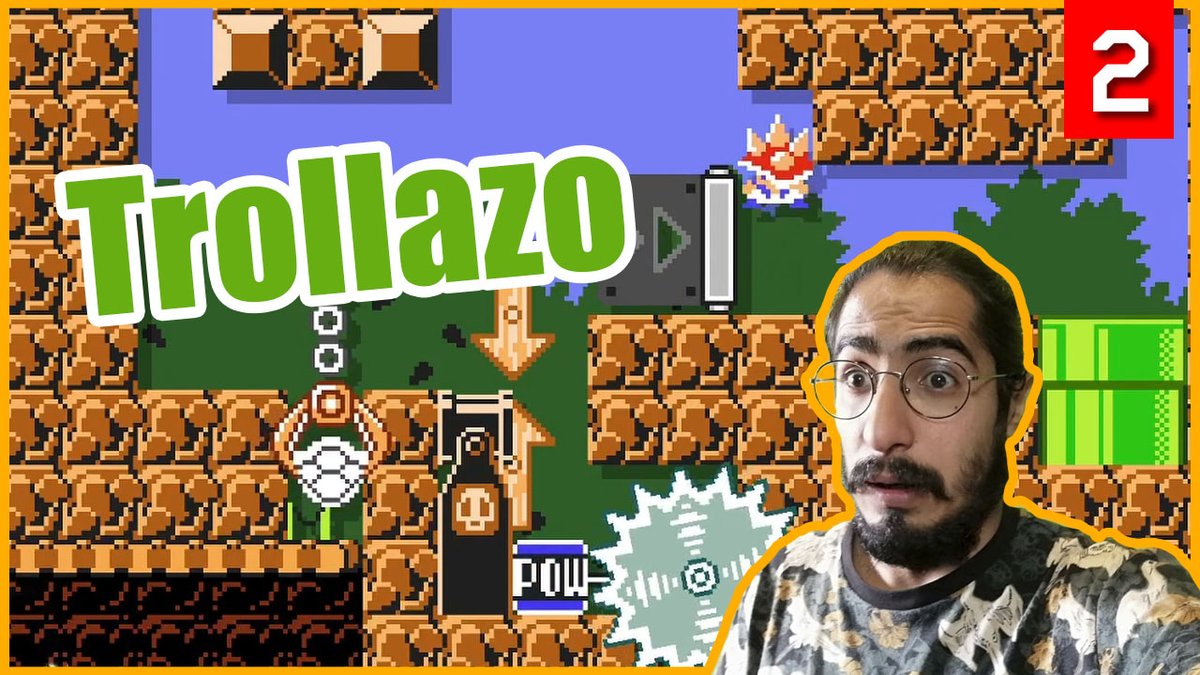 AudazPepino's tweet photo. Trolazo magistral - Mario Maker 2 - Nintendo Switch https://t.co/r0daMBN2RC a través de @YouTube 

#videonuevo #nuevovideo #canaldeyoutube #canalgamer #canalgaming #mariomaker2 #nintendo #nintendoswitch #twitch #twitchstreamer #diversionsana #mariobros #videogames #videojuegos https://t.co/cQB93rQ5wK