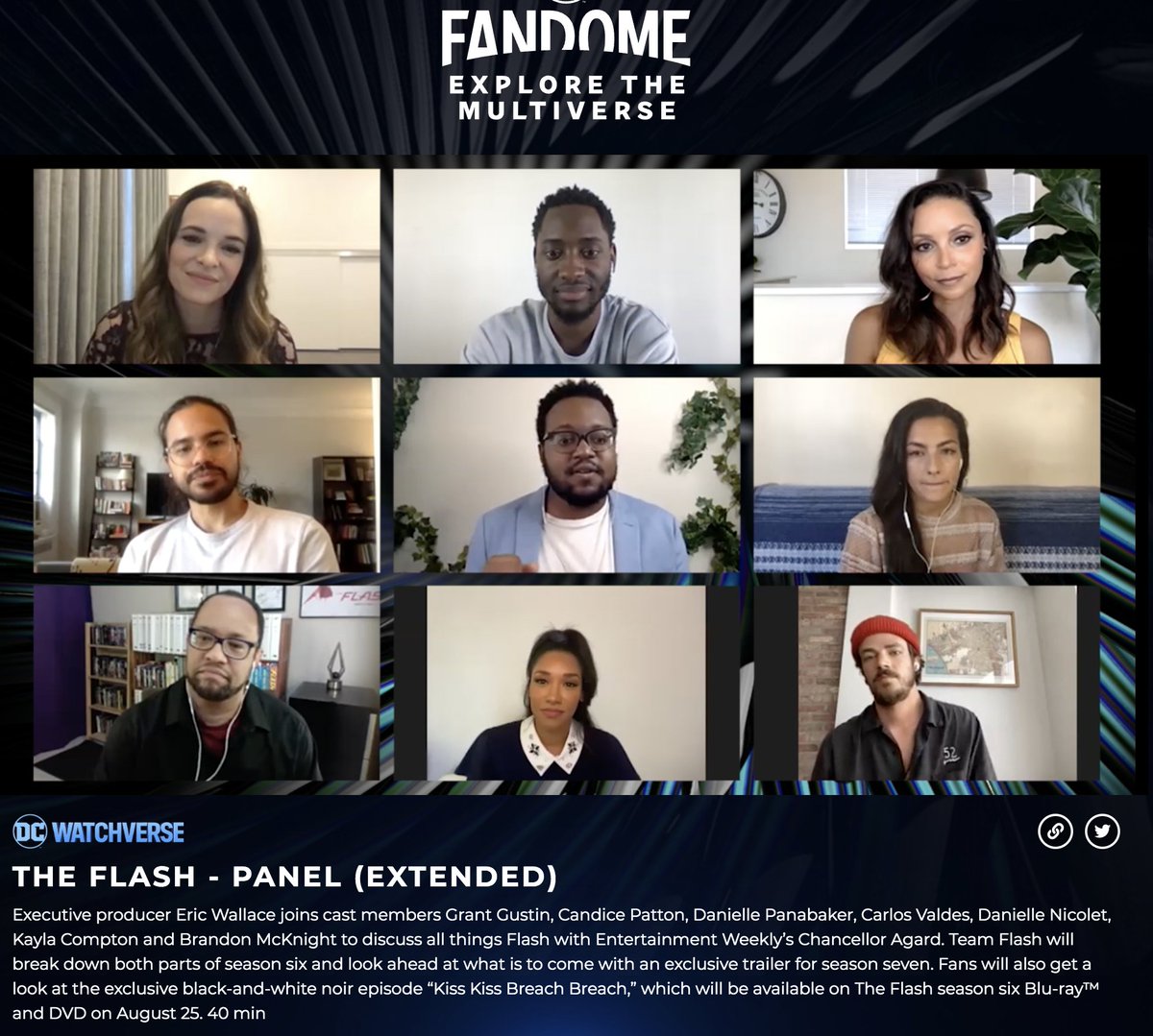 brainwise's tweet image. #FlashFact! The #DCFanDome panel, The Flash - Panel (Extended), is a must for Flash Fans (even if you watched it last month; this is extended)!   dcfandome.com/link/watchvers…