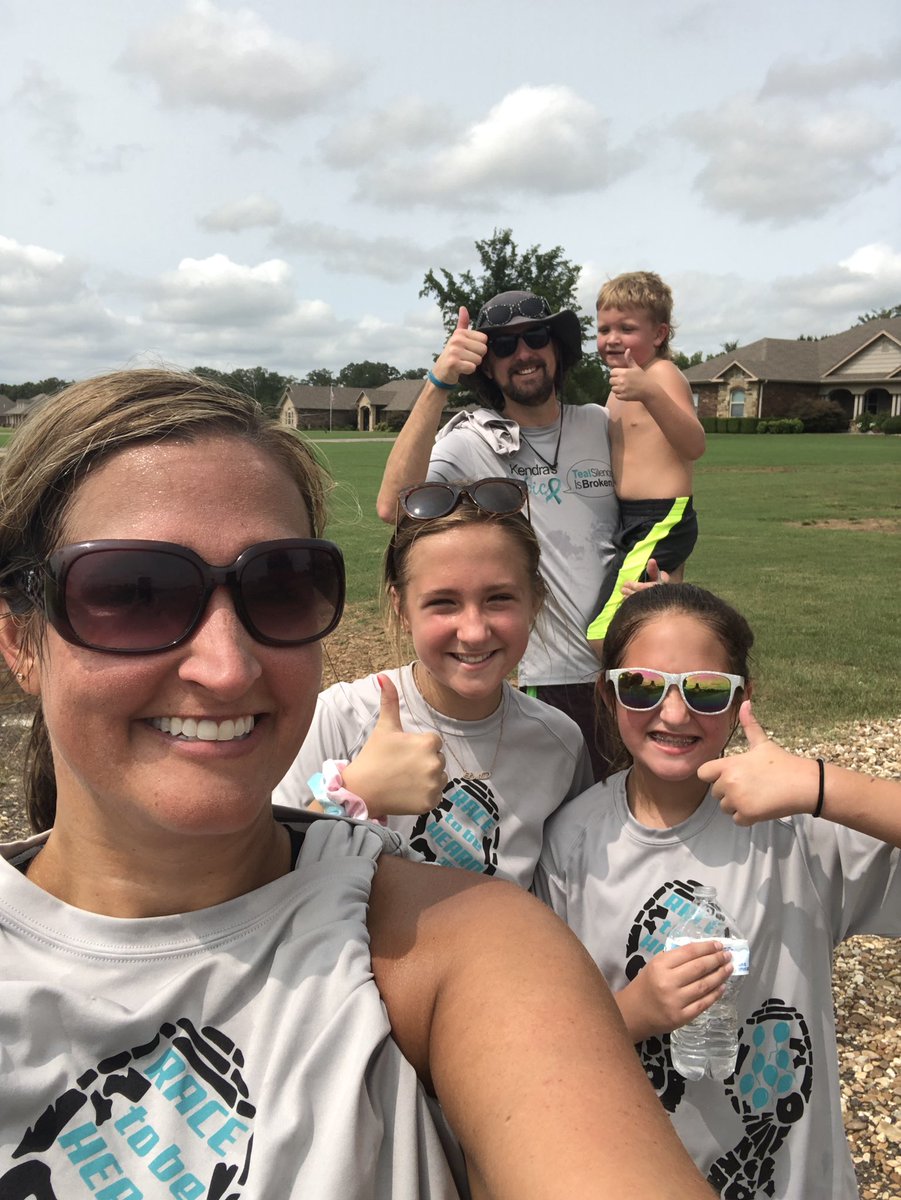 rachelfish45's tweet photo. Kendra’s Voice 5k  Complete 
💙💙💙 https://t.co/DGmECUVzVV