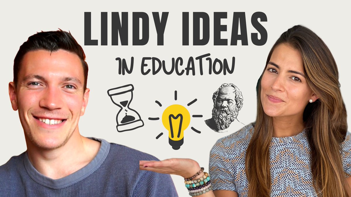 I expand on these Lindy ideas in this week’s Show&Tell episode with  @david_perell:We explore how education has evolved over the past 25 centuries and use the Lindy Effect to predict what educational practices are likely to stick around for the long run.