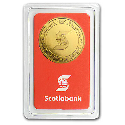 randomyears's tweet photo. 1/2 oz Gold Round - Scotiabank (In Assay) - SKU #50867 https://t.co/adrzLVY74E https://t.co/AJsv7dhL5g