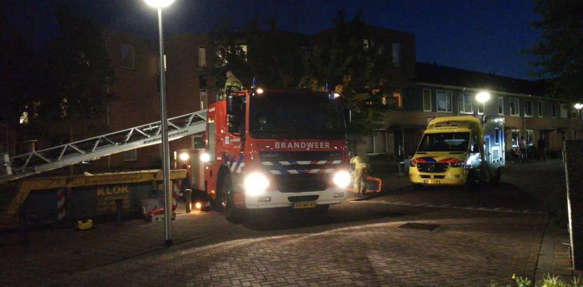 Melding brandweer Griend Hendrik-Ido-Ambacht