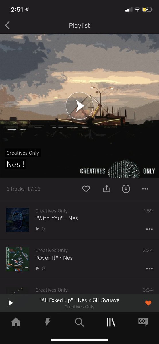Creatives0nly's tweet photo. Check out our “Nes !” Playlist to hear all the songs @urfavartistnes has dropped through #CreativesOnly 🧠

https://t.co/yx3XB370vG

Just dropped 3 new songs! https://t.co/B4B2Bc2Iac