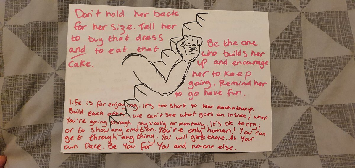 fifibb92's tweet image. #bodyimage #selfloath #MentalHealthMatters #PCOSAwareness #Hate #bodypositivity #talk #anyone #help #feelings 
Finding help is hard. No cure. Only management. Iv had many days of self loathing my body because im not model stick thin. I have to carry on though