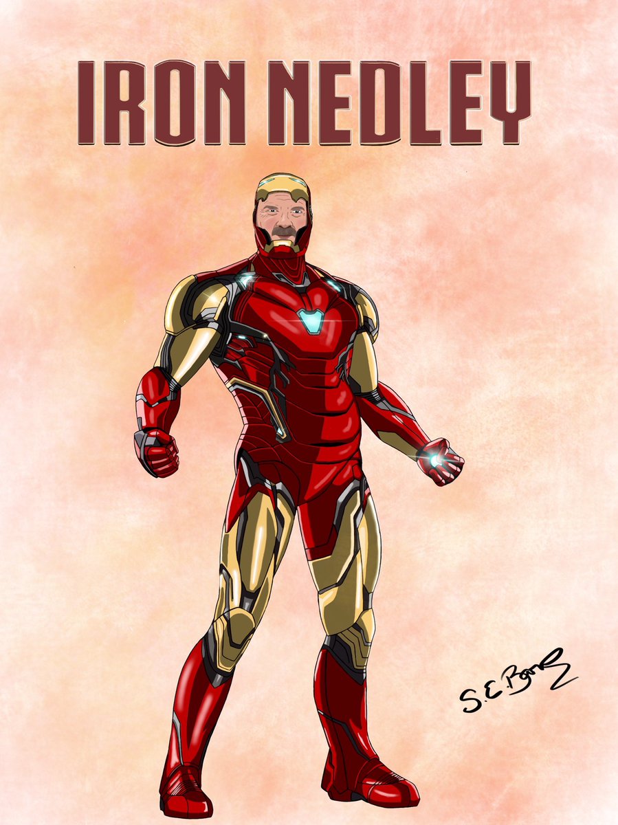 SnookyMicdana's tweet photo. Introducing Iron Nedley @gregisin #wynonnaearp  #nedley #ironman https://t.co/Qg8Ka2hPAB