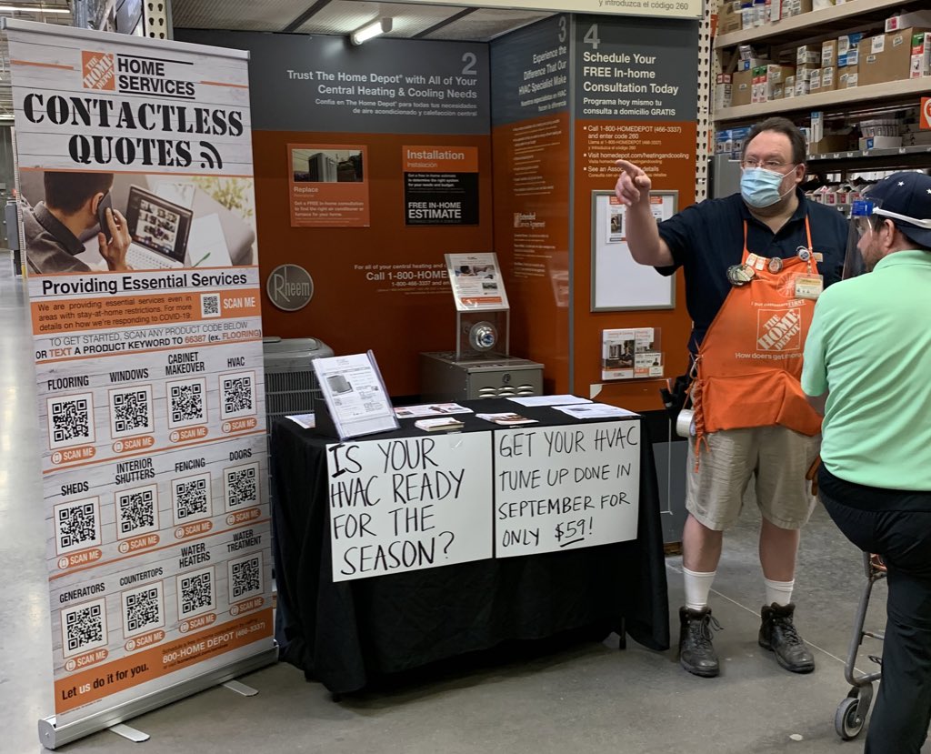 Get your Fall HVAC tune up in September for the outstanding low price of $59! Jason and Jayme are ready to get you started at #6572!