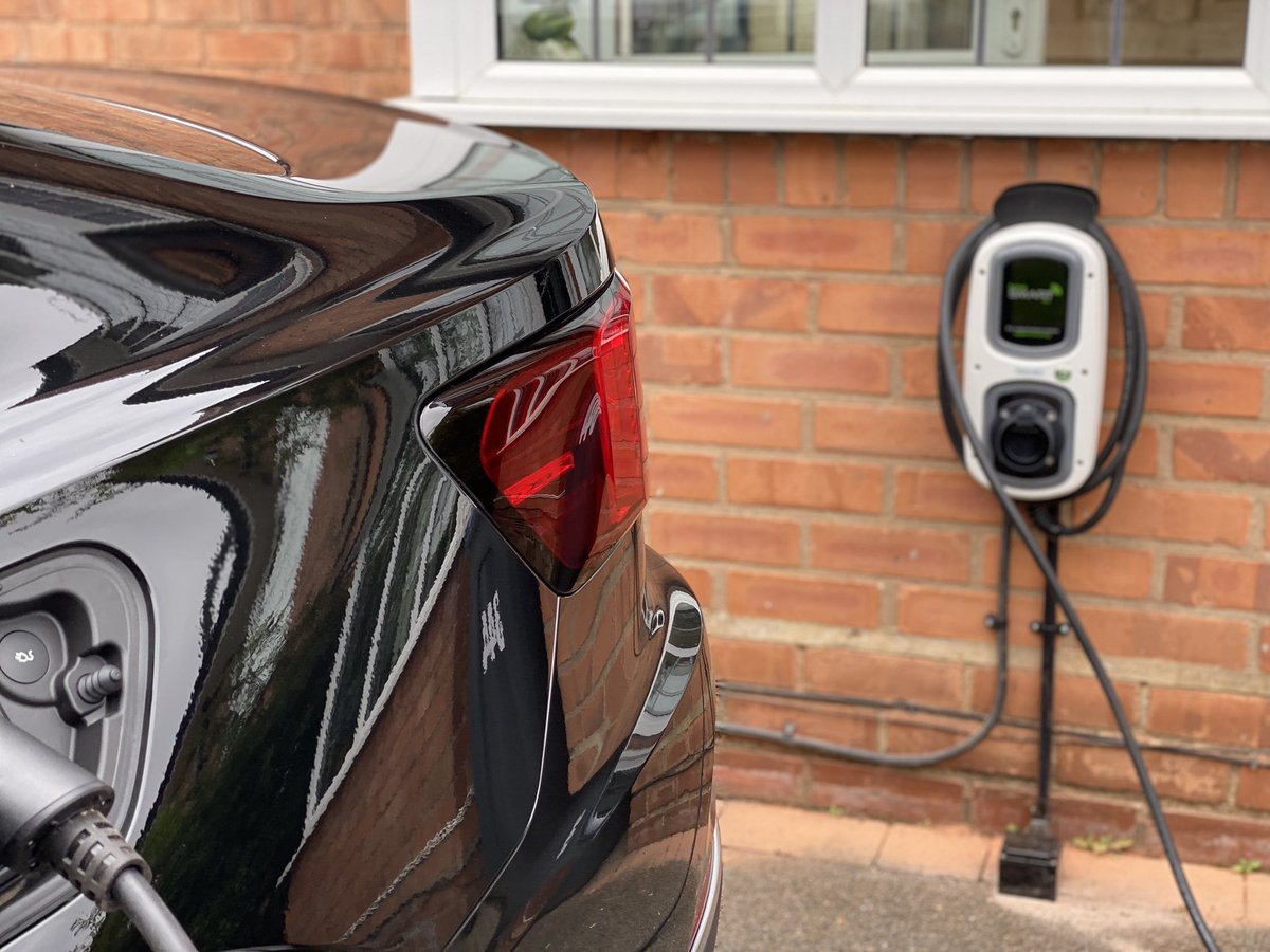 Evchargeukltd's tweet photo. Introducing the @PolestarCars Polestar 2! This was our first installation for this model of car and wow what a fantastic piece of kit! We can see why the customer was so excited to take delivery now. #polestar #worldEVDay #ElectricVehicles https://t.co/fIF4pqPONg