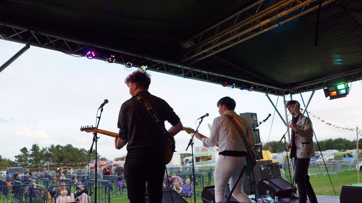 Was great to be out performing at the Druridge Bay Campout socially distanced festival this evening #upthemilk