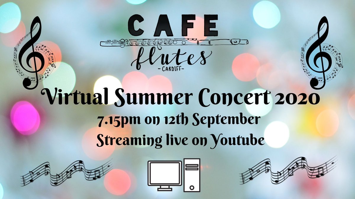 cafeflutes's tweet photo. Big thanks to everyone who took part in our virtual concert! And thanks to all those who watched live - it was a fantastic evening. Still time to watch on our new YouTube channel https://t.co/TOoXReAZdJ https://t.co/6Hv3sZGjDC