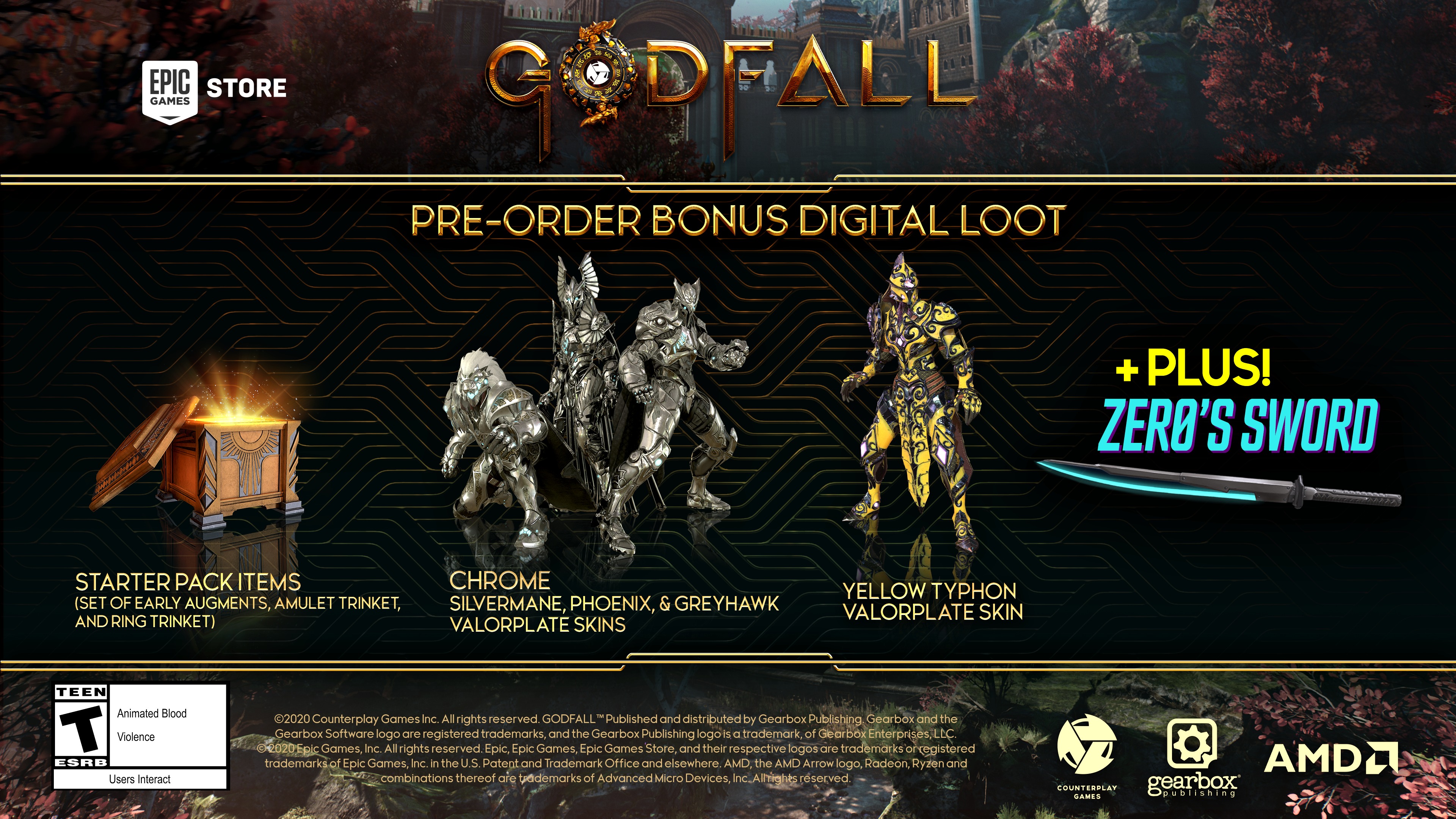 Godfall ps5 outlet pre order