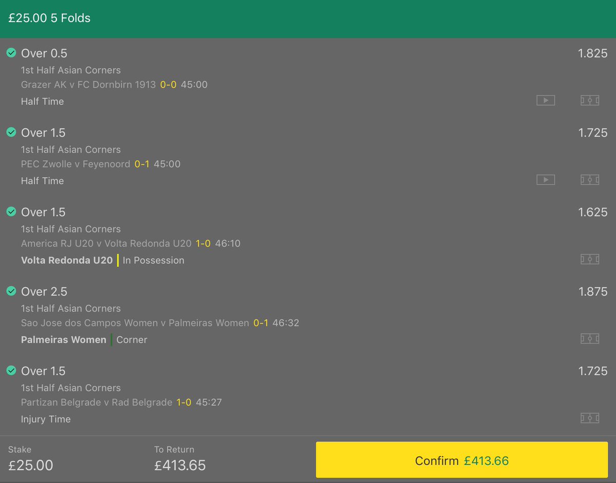 Just smashed this bad boy with
Profit X. The best thing about is yes, I’ve still got old 365 🔥🔥🔥🔥🔥@PROFlTX @betbankerspro