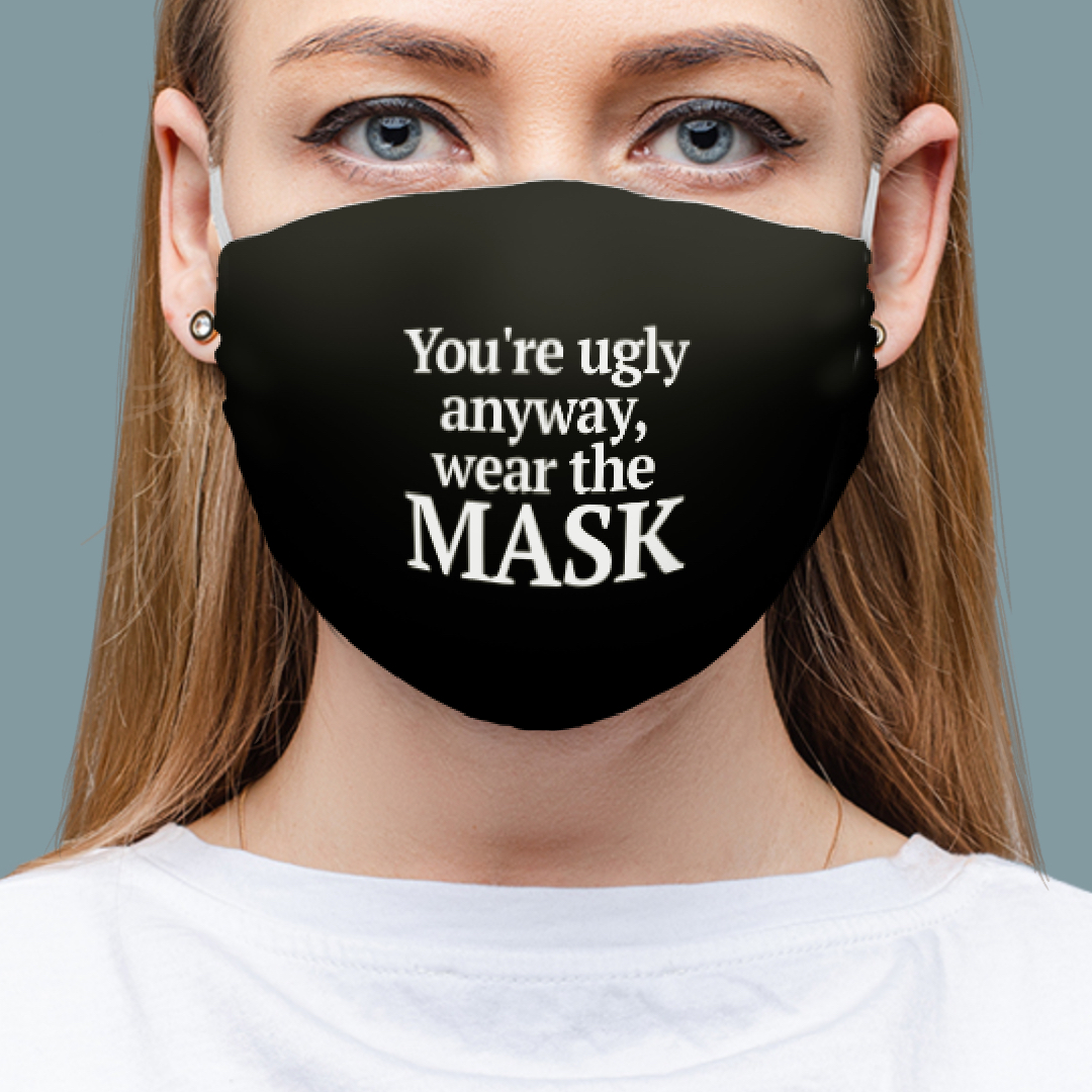 That’s mean 😂😂😂
.
Tag the vain’est person you know 👇👇
.
Goto SockJunkee.com to get one!
.
.
.
.
#uglymaskface #facemasksforsale #facemasktime #facemaskfashion #maskup #masksforsale #quarantinefashion #pandemicfashion #wearamask #wearamaskplease #sockjunkee