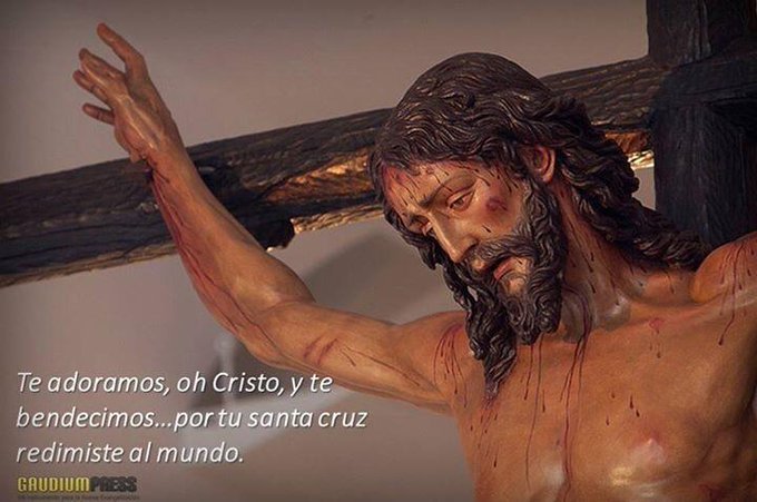 VIRGENMEDUGORJE's tweet photo. 14 SEPTIEMBRE. EXALTACIÓN DE LA SANTA CRUZ. ¡VICTORIA! ¡TÚ REINARÁS! ¡OH CRUZ, TÚ NOS SALVARÁS! https://t.co/sbV8fsfxsx