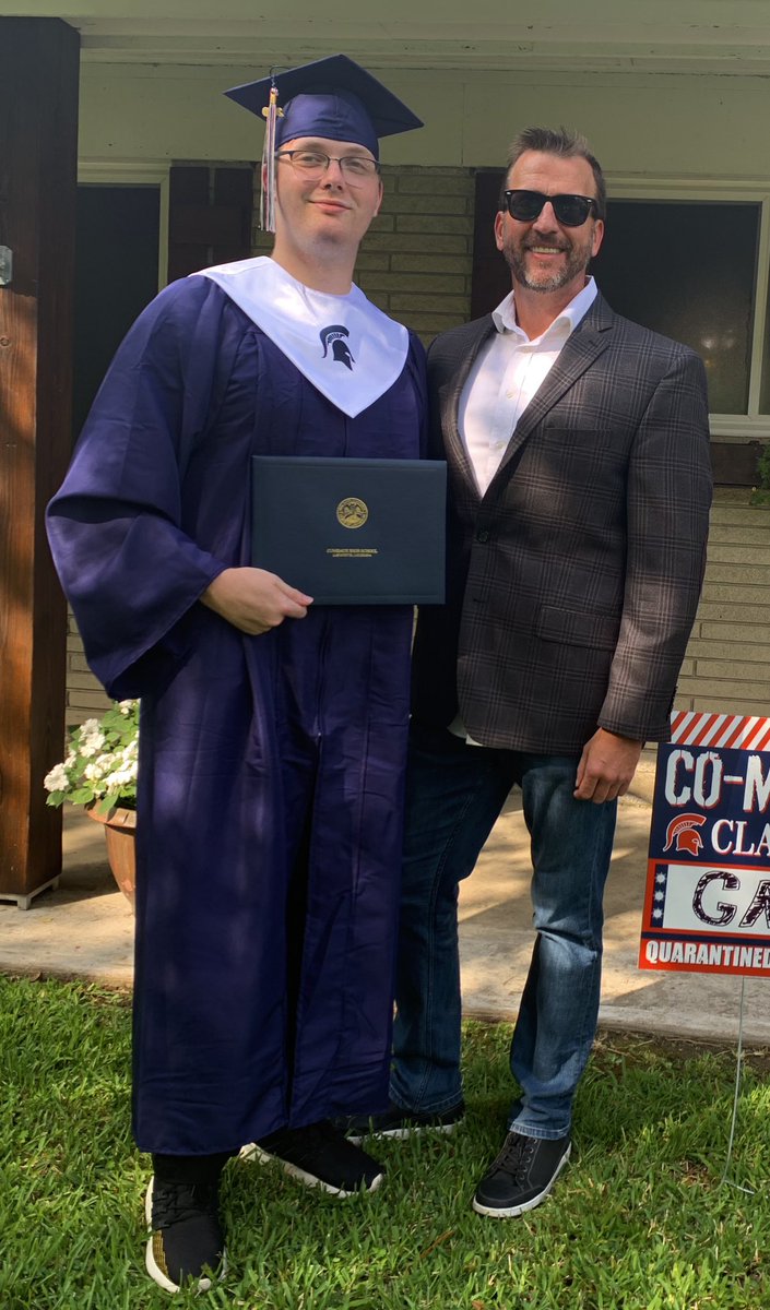 He now begins his own journey into manhood, post graduation. I only pray I’ve done my part in showing him how to be kind. How to love others. How to be respectful. To look at all options and make thoughtful decisions. Good luck son. Dad loves you, and I’ll always be here for you.