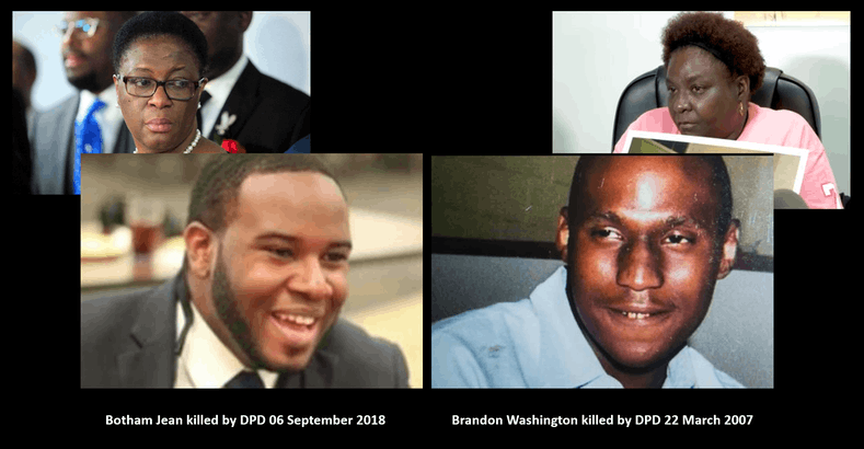 Martin Rivera, the DPD officer who killed Brandon Washington, was a mentor and lover to Amber Guyger, the DPD officer who killed Botham Jean. "I can't help but think Botham would still be alive if Martin Rivera had not become a trainer," John Fullinwider says.