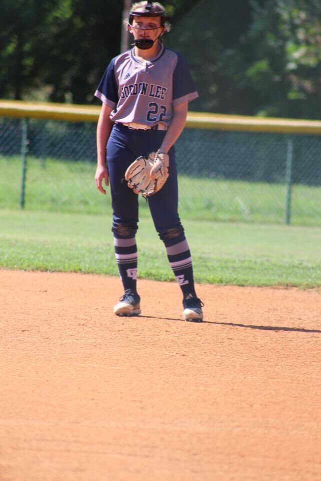 jb_freeman's tweet photo. We are about to the end of our school ball season. One more week of regular play then on to NGAC tournament. It’s an up and down rollercoaster of emotions but all worth it in the end. I can’t believe my 8th grade season is almost over.  #lionnotgazelle #glmssoftball https://t.co/UYooexTfky