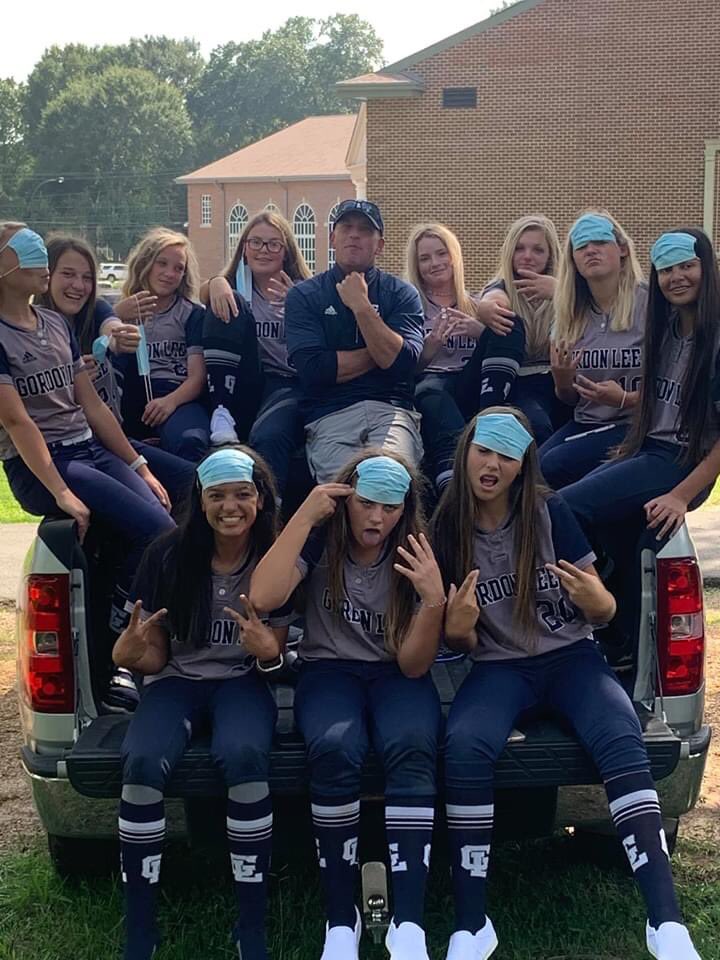 jb_freeman's tweet photo. We are about to the end of our school ball season. One more week of regular play then on to NGAC tournament. It’s an up and down rollercoaster of emotions but all worth it in the end. I can’t believe my 8th grade season is almost over.  #lionnotgazelle #glmssoftball https://t.co/UYooexTfky