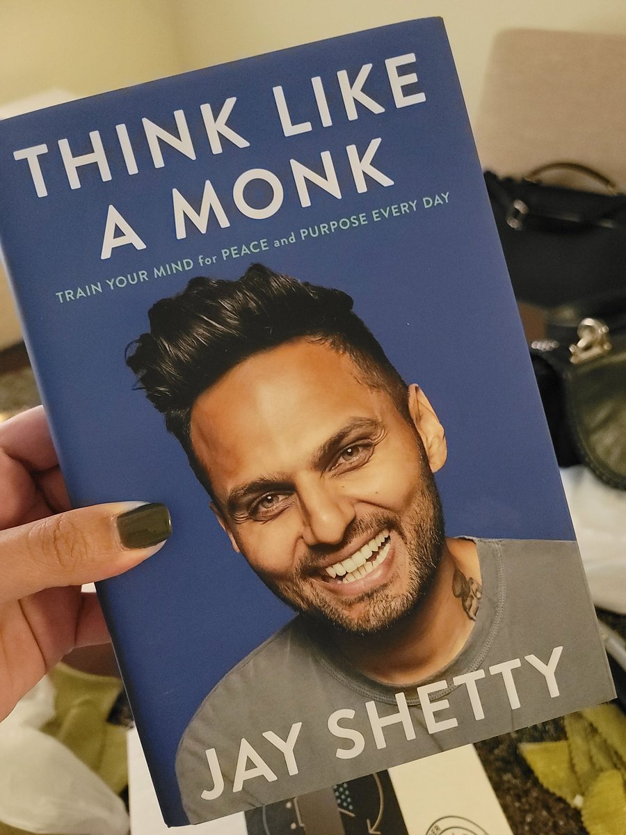 acirec05's tweet photo. I have been anxiously awaiting its arrival! I can't wait to soak it all in! @JayShettyIW
#FoodForThought #ThinkLikeAMonk #PersonalDevelopment #SelfLove https://t.co/dTGptjZLwE